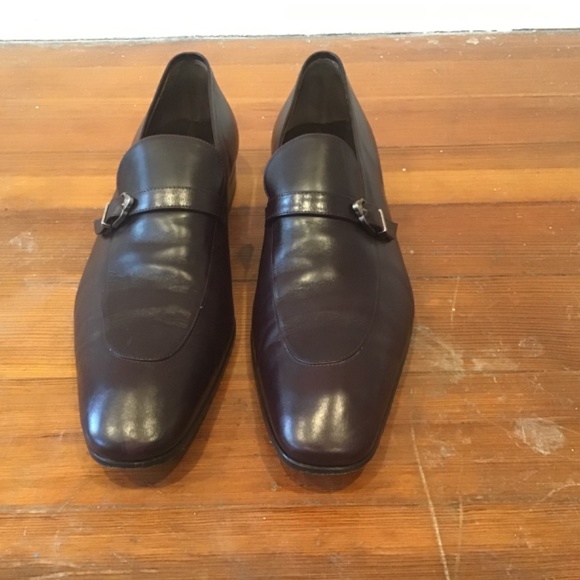Ferragamo burgundy calf main image 4